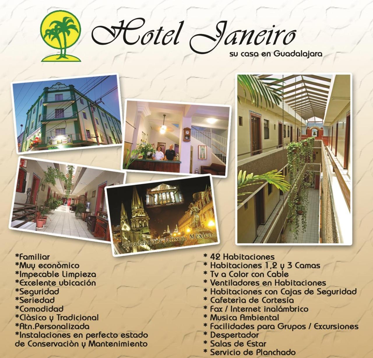 Hotel Janeiro Guadalajara Eksteriør billede